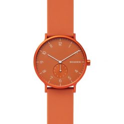 Zegarek SKAGEN - Aaren Kulor SKW6511 Orange/Orange. Brązowe zegarki damskie Skagen, z meshu. W wyprzedaży za 299.00 zł.