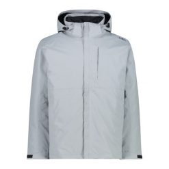 Kurtka z kapturem 3 w 1 CMP. Czarne kurtki męskie CMP, bez wzorów, sportowe, z kapturem. W wyprzedaży za 621.65 zł.