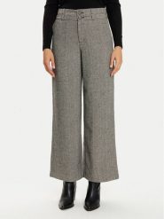 Karen by Simonsen Spodnie materiałowe Rigmor 10105089 Beżowy Loose Fit. Brązowe spodnie materiałowe damskie Karen by Simonsen, bez wzorów, z materiału. Za 359.99 zł.