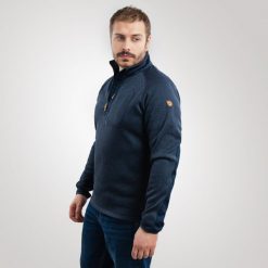 Fjallraven Bluza męska Fjallraven Ovik Fleece. Bluzy męskie Fjallraven Kanken, m, bez wzorów, bez ramiączek, bez kaptura. Za 819.00 zł.