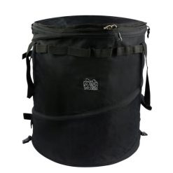Torba Treningowa 60 L. Czarne torby sportowe męskie OFFLANDER, bez wzorów, z materiału. Za 329.99 zł.