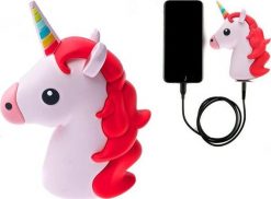 Powerbank Cartoon Power Jednorożec 2600mAh Różowy. Czerwone powerbanki Cartoon Power. Za 45.99 zł.
