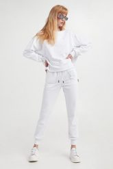 Spodnie dresowe damskie TWINSET ACTITUDE. Spodnie dresowe damskie Twinset Milano, bez wzorów, z dresówki. W wyprzedaży za 434.07 zł.