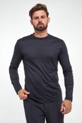 Longsleeve męski EMPORIO ARMANI. Bluzy męskie Emporio Armani, m, bez wzorów, bez ramiączek, bez kaptura. W wyprzedaży za 350.35 zł.