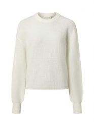 Msch Copenhagen sweter z dzianiny z zawartością alpaki - MSCHGustel Hope Kobiety biały, L/XL. Białe swetry nierozpinane damskie MSCH Copenhagen, l, bez wzorów, z dzianiny, eleganckie, bez kołnierzyka, bez ramiączek. Za 229.95 zł.