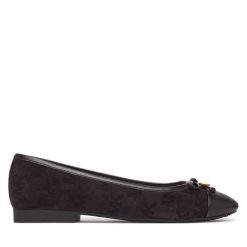 Baleriny MICHAEL Michael Kors. Brązowe balerinki damskie MICHAEL Michael Kors, bez wzorów, bez obcasa, bez zapięcia. Za 609.99 zł.