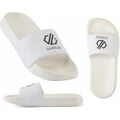 Klapki na basen dla kobiet Dare2B DWF362. Białe klapki damskie Dare 2B, bez wzorów, sportowe, bez obcasa, bez zapięcia. W wyprzedaży za 94.30 zł.