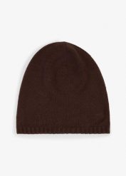 Cienka czapka beanie z wełną z merynosów. Czerwone czapki damskie bonprix, bez wzorów, z dzianiny. Za 74.99 zł.