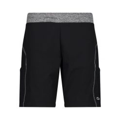 Szorty damskie CMP. Czarne szorty damskie CMP, bez wzorów, sportowe. Za 185.00 zł.