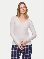 Triumph Koszulka piżamowa Mix&Match 10225031 Écru Regular Fit. Piżamy damskie Triumph, bez wzorów, z syntetyku, bez ramiączek. Za 109.99 zł.