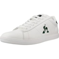 Buty LE COQ SPORTIF COURTSET 2 Biały. Białe buty zimowe męskie le coq sportif, bez wzorów, ze skóry, bez obcasa, bez zapięcia. Za 300.99 zł.