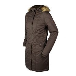 Parka outdoorowa Horka Typhoon. Brązowe parki damskie Horka, bez wzorów, sportowe, bez kołnierzyka, bez kaptura. Za 851.00 zł.
