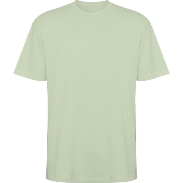 Koszulka Z Krótkim Rękawem Dla Dorosłych Unisex Bull Oversized. Zielone bluzki damskie ROLY, bez wzorów, sportowe, bez kołnierzyka, bez ramiączek. Za 55.99 zł.