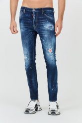 DSQUARED2 Niebieskie jeansy Cool Guy Jean. Niebieskie jeansy męskie Dsquared2, z jeansu. W wyprzedaży za 1,399.99 zł.