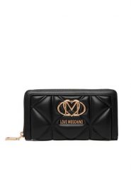LOVE MOSCHINO Portfel JC5644PP1PLC0000 Czarny. Czarne portfele damskie Love Moschino, ze skóry. Za 529.99 zł.