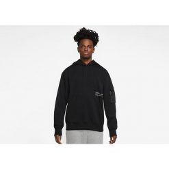 Bluza męska nike air jordan 23engineered statement fleece hoodie black. Czarne bluzy męskie Nike, m, bez wzorów, sportowe, bez ramiączek, bez kaptura. Za 649.00 zł.