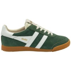 Sneakersy damskie Gola Elan. Białe obuwie sportowe damskie Gola, bez wzorów, bez zapięcia, na fitness i siłownię. Za 470.50 zł.
