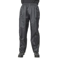 Spodnie Trespass Qikpac - unisex Packaway Trs czarne. Czarne spodnie sportowe damskie Trespass, na lato, bez wzorów, sportowe, trekkingowe. Za 256.99 zł.