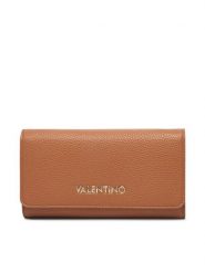 Valentino Portfel Brixton VPS7LX113 Brązowy. Brązowe portfele damskie Valentino, ze skóry. Za 249.99 zł.