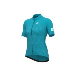 Koszulka rowerowa damska Alé Cycling Solid Level. Niebieskie koszulki sportowe damskie ALÉ CYCLING, l, bez wzorów, bez ramiączek. Za 295.85 zł.