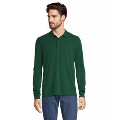 Koszulka polo z długim rękawem Sol's Prime. Zielone bluzki damskie SOL'S, s, bez wzorów, eleganckie, bez kołnierzyka, bez ramiączek. Za 159.00 zł.