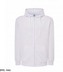 JHK D - Przyjemna młodzieżowa bluza dresowa z kapturem zapinana na zamek pod szyję 35% bawełna 65% poliester 290g biały 2XL. Biała bluzy męskie JHK, m, bez wzorów, z bawełny, młodzieżowe, bez ramiączek, z kapturem. Za 68.05 zł.