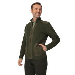Sweter myśliwski męski Tagart Greg ciepły i trwały. Zielone swetry męskie tagart, m, bez wzorów, sportowe, bez kołnierzyka, bez ramiączek. Za 399.00 zł.