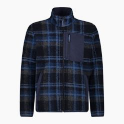 Bluza męska turystyczna CMP 34M0717. Niebieskie bluzy męskie CMP, m, bez wzorów, sportowe, bez ramiączek, bez kaptura. Za 578.50 zł.