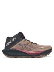 Asics Buty do biegania Gel-Trabuco Mt Gtx 1011C085 Beżowy ciemny. Brązowe buty sportowe męskie Asics, bez wzorów, z meshu, bez zapięcia, do biegania. Za 889.99 zł.
