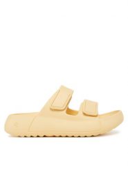 ECCO Klapki Cozmo E 52410411710 Żółty. Żółte klapki damskie ecco, bez wzorów, z tworzywa sztucznego, bez obcasa, bez zapięcia. Za 239.99 zł.