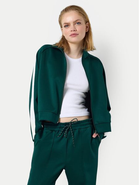 Noisy May Bluza Jenna 27031532 Zielony Regular Fit. Zielone bluzy damskie Noisy May, m, bez wzorów, z syntetyku, bez ramiączek, bez kaptura. Za 89.99 zł.