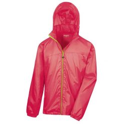Lekka Wodoodporna Kurtka Unisex HDi Quest Hydradri. Czerwone kurtki męskie RESULT, m, bez wzorów, z materiału, z kapturem. Za 143.99 zł.