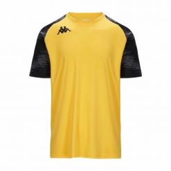 Koszulka Kappa Daverno. Czarne koszulki sportowe męskie Kappa, bez wzorów, bez ramiączek, na fitness i siłownię. Za 150.00 zł.