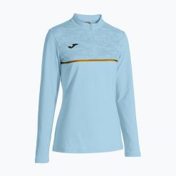 Bluza do biegania damska Joma Record III. Niebieskie bluzy damskie Joma, l, bez wzorów, z elastanu, sportowe, bez ramiączek, bez kaptura. Za 129.99 zł.