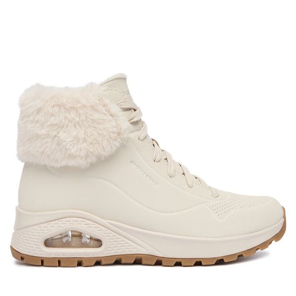 Trzewiki Skechers. Botki damskie Skechers, bez wzorów, bez obcasa, na płaskiej podeszwie, bez zapięcia. Za 369.99 zł.