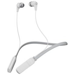 Skullcandy słuchawki Ink'd Wireless, biały/szary. Białe słuchawki bezprzewodowe Skullcandy. W wyprzedaży za 189.00 zł.