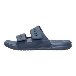 HeyDude Męskie Klapki Wave 2 Strap Slide Classic. Brązowe klapki męskie Hey dude, bez wzorów, z materiału, bez zapięcia. Za 199.00 zł.
