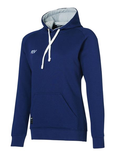 Damska bluza z kapturem Force XV force. Niebieskie bluzy damskie FORCE XV, m, bez wzorów, z bawełny, sportowe, bez ramiączek, z kapturem. Za 122.50 zł.