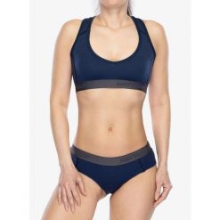 Stanik sportowy Sensor Merino DF Bra. Niebieskie bielizna sportowa damska Sensor, xl, bez wzorów. Za 139.99 zł.