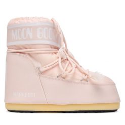 Śniegowce Moon Boot. Czerwone śniegowce damskie Moon Boot, bez zapięcia. Za 809.99 zł.