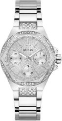 Zegarek damski Guess GW0878L1 CYRKONIE srebrny. Szare zegarki damskie Guess, srebrne. Za 1,314.70 zł.