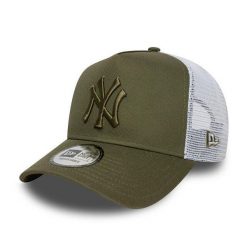 Czapka Trucker New Era New York Yankees Nos League Ess EF. Zielone czapki damskie New Era, bez wzorów, z bawełny, klasyczne. Za 177.50 zł.