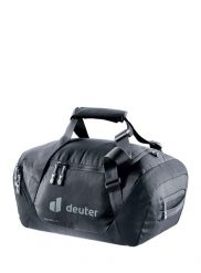 Torba Deuter Duffel 35 - black. Czarne torby na ramię męskie Deuter, z materiału, na ramię. Za 313.49 zł.