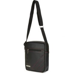 Beltimore torba męska na ramię skórzana czarna pasek F17. Czarne torby na ramię męskie na ramię. Za 139.90 zł.