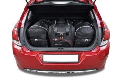 Torby Do Bagażnika Citroen C4 5 Hatchback 2010-2017 4Szt Kjust. Czarne torby podróżne damskie KJUST, bez wzorów, z kauczuku. Za 1,196.00 zł.