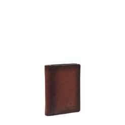 MUSTANG Temi RFID Aluminium Case Wallet MĘSKI SKÓRZANY PORTFEL PREMIUM POJEMNY NA KARTY SKÓRA BROWN 06.103901. Brązowe portfele męskie Mustang, bez wzorów, ze skóry. Za 259.99 zł.