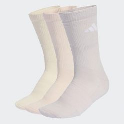 Podkolanówki wyściełane ADIDAS 3 sztuki. Brązowe skarpety męskie Adidas, bez wzorów. Za 57.49 zł.