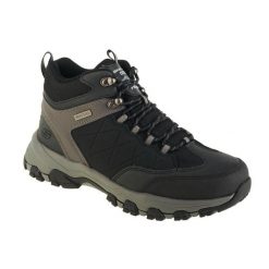 Buty trekkingowe męskie Skechers Selmen. Czarne trekkingi męskie Skechers, na wiosnę, z gumy, bez zapięcia. Za 489.99 zł.