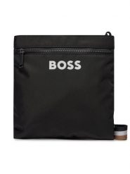 Boss Saszetka Catch 3.0 Envelope 50511930 Czarny. Czarne saszetki i nerki męskie Boss, z materiału. Za 269.99 zł.