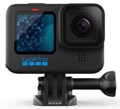 GoPro CHDHX-112-RW aparat do fotografii sportowej 27,6 MP 5K Ultra HD CMOS 25,4 / 1,9 mm (1 / 1.9") Wi-Fi 154 g. Zegarki sportowe Go-Pro, bez wzorów. Za 2,329.99 zł.
